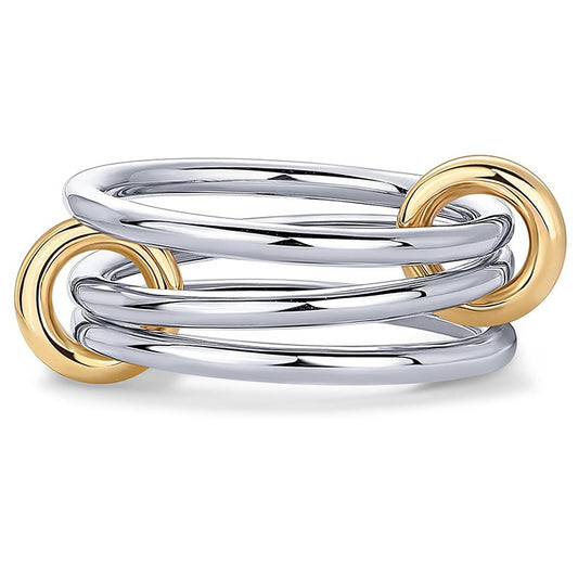 Multi-Layer Diamond Women's Fashion Ring