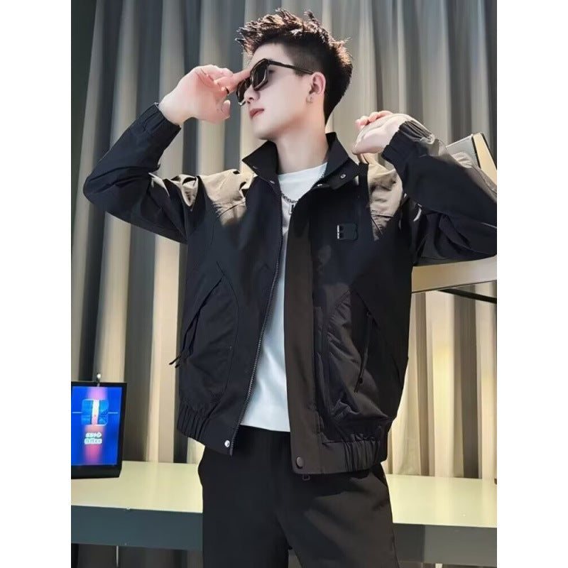 Casual Loose Fit Mens Jacket