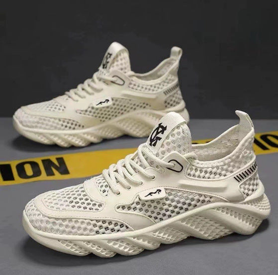 Large mesh breathable sports shoes