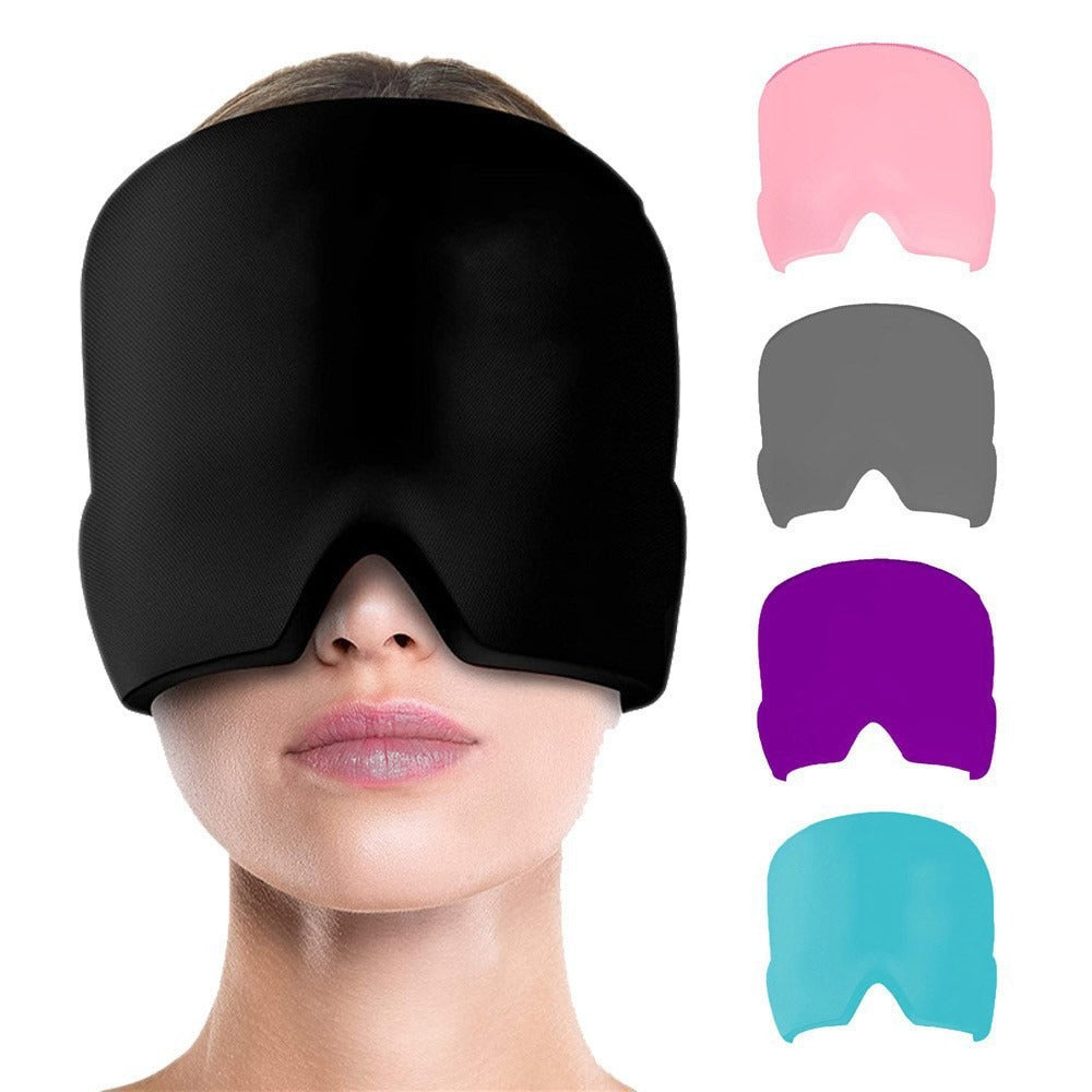 Stretchable Hot Cold Compress Head Mask