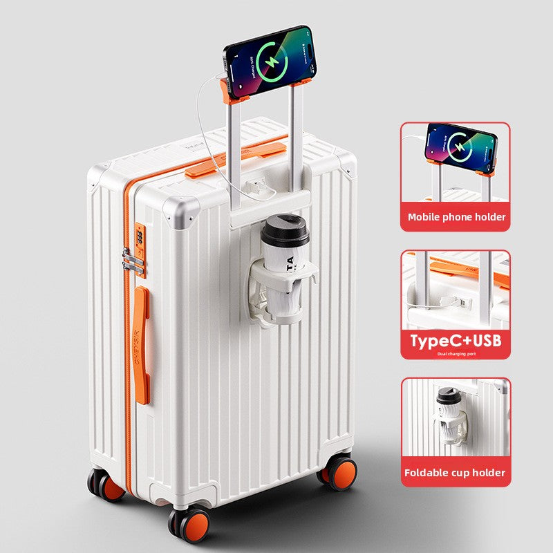 A multi-functional suitcase for both men and women