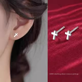 Sterling Silver Earrings for Women, Hypoallergenic Studs and Ear Sticks