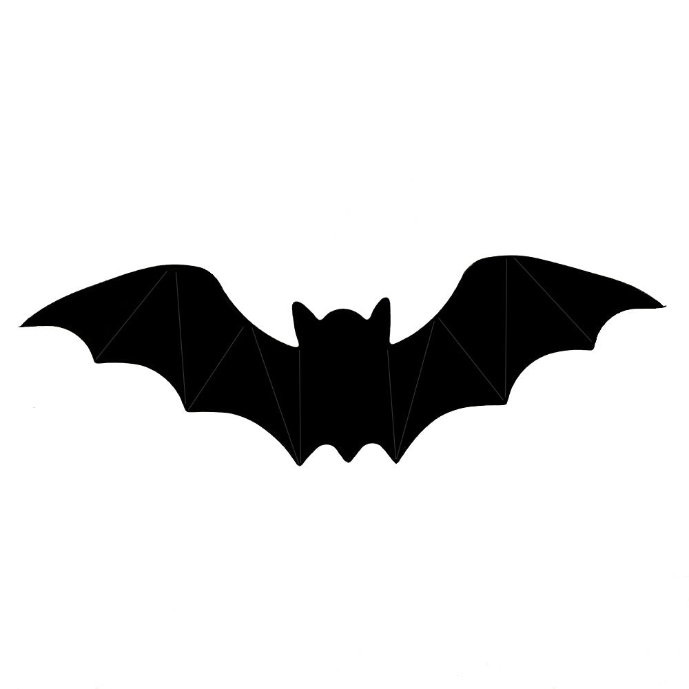 Halloween 3D Spider Bat LED Flashing Wall Stickers Decoration