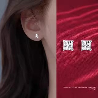 Sterling Silver Earrings for Women, Hypoallergenic Studs and Ear Sticks