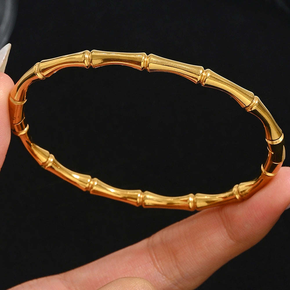 Fashion Stainless Steel Gold and Silver Bangles
