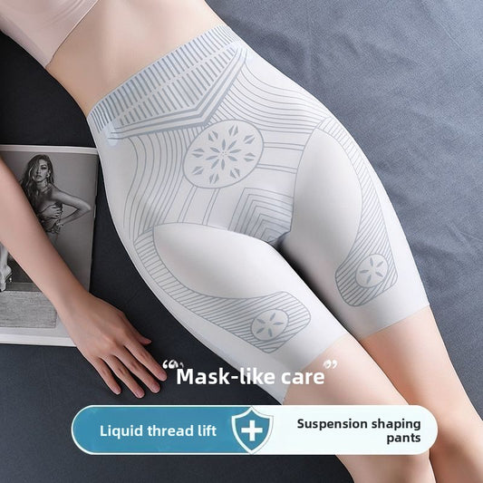 Sexy V-Neck Printed Pleated Dress and Swimsuit Set