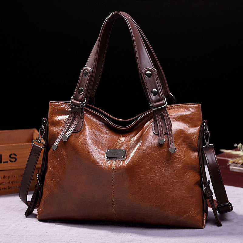 Tote Soft Leather Shoulder Bag