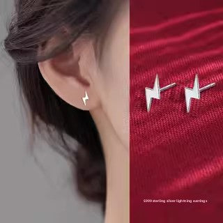 Sterling Silver Earrings for Women, Hypoallergenic Studs and Ear Sticks