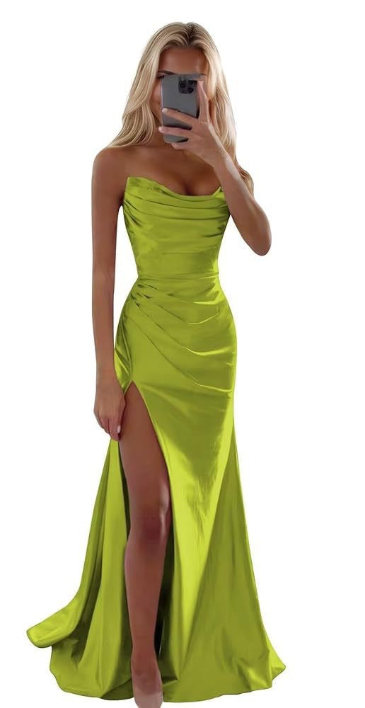 Women satin dress