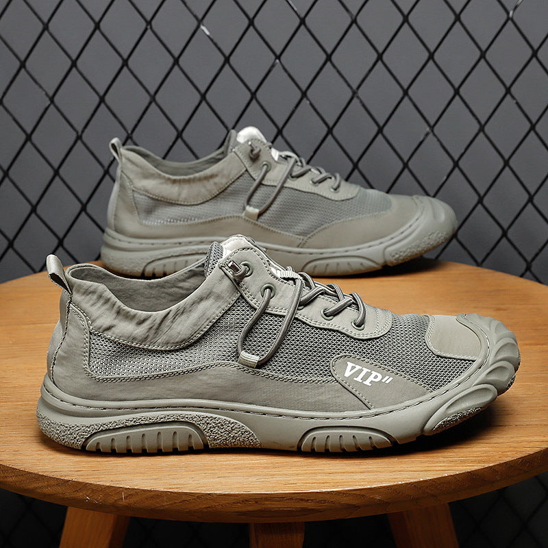 Thin casual net shoes for men