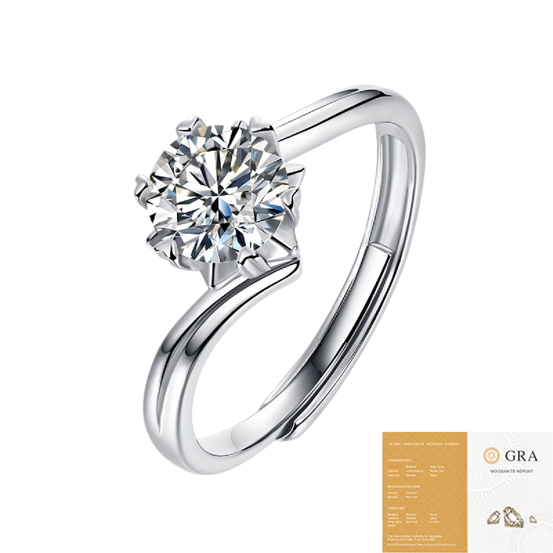 Six-Prong Ring for Women