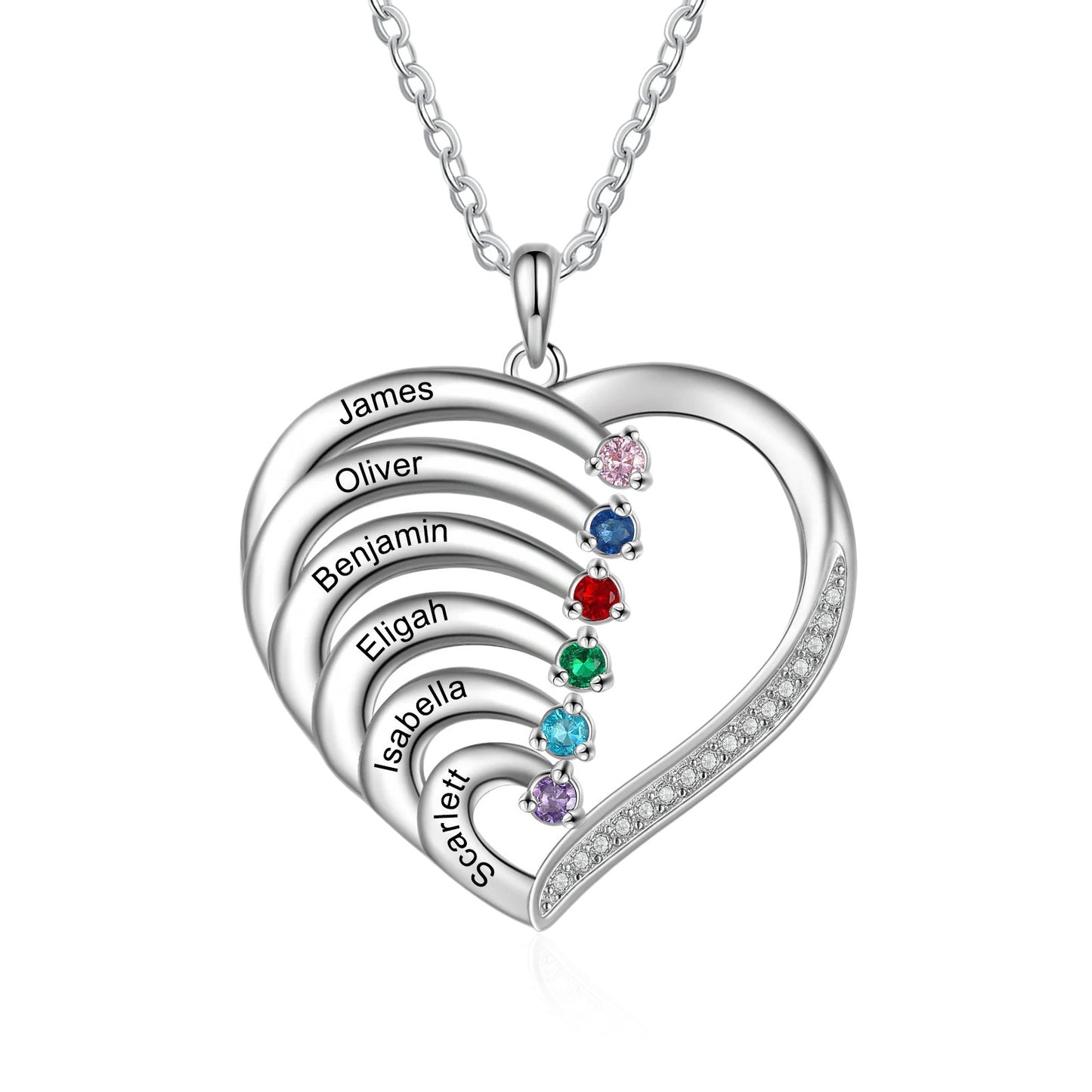 DIY Name Heart Pendant