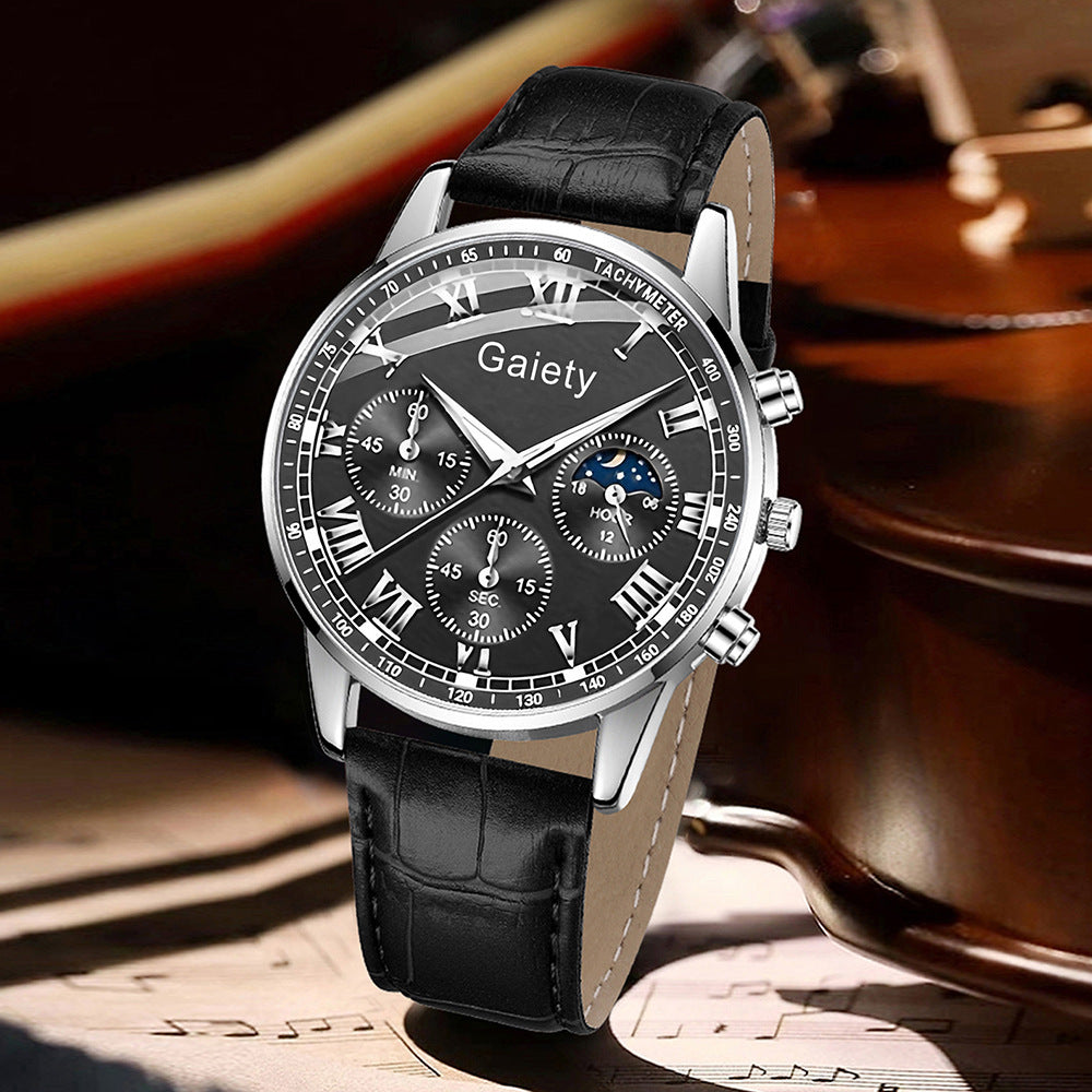 Fashion Quartz Watch for Men with Multiple Functions