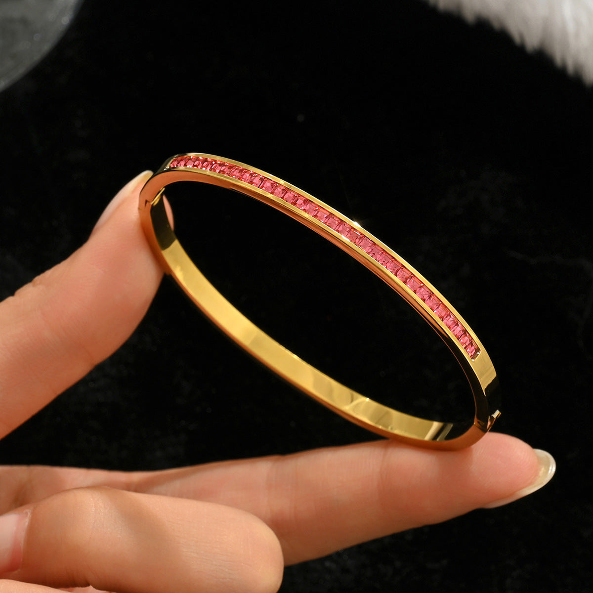 Fashion Stainless Steel Gold and Silver Bangles