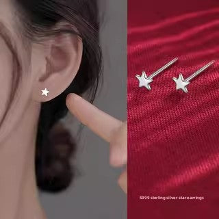 Sterling Silver Earrings for Women, Hypoallergenic Studs and Ear Sticks