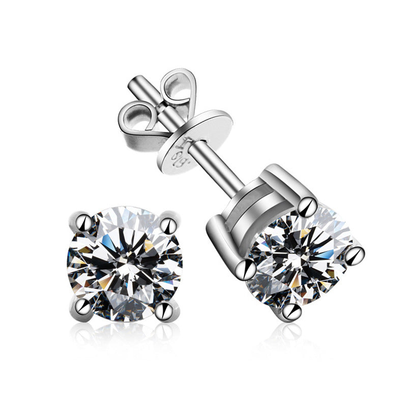 moissanite earrings
