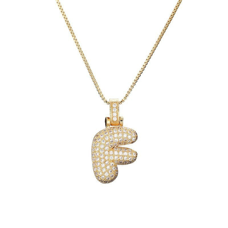 English letter pendant