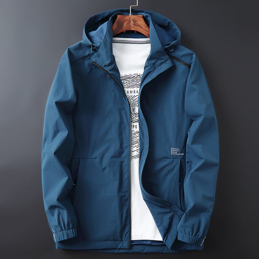 Men's Breathable Quick-Drying Hooded Jacket