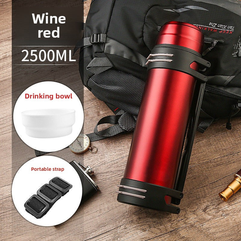 Large Capacity Outdoor Portable Thermos