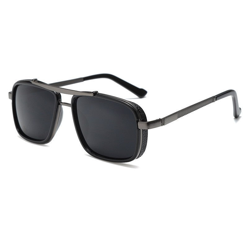 Thickened Edge Double Bridge Sunglasses