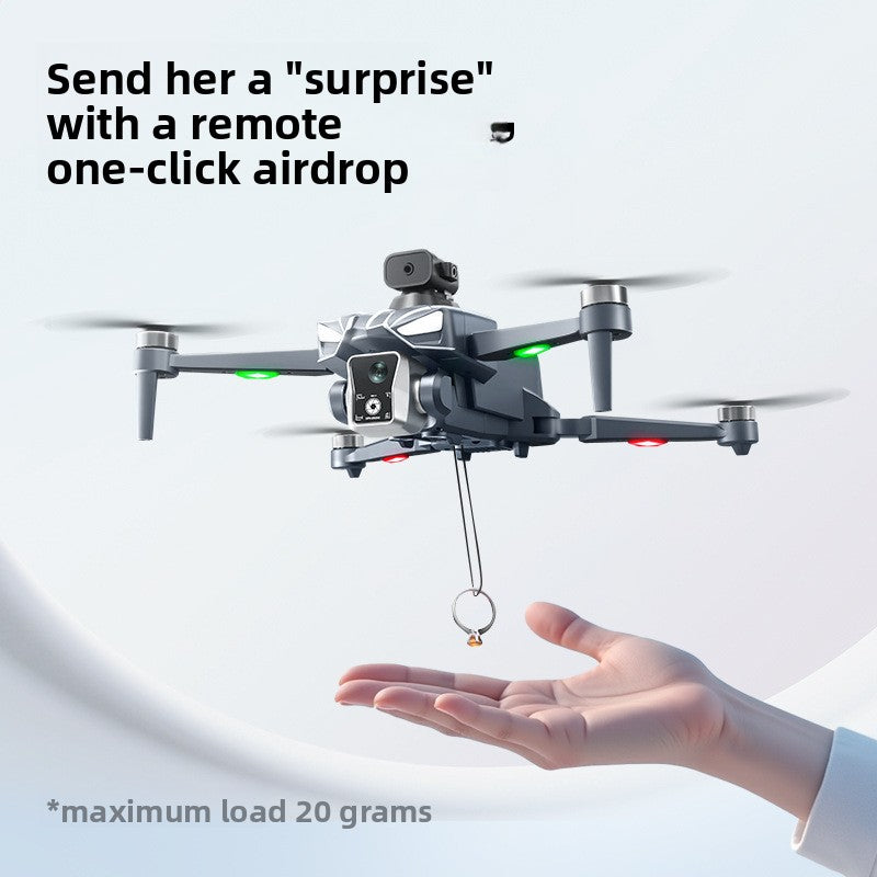 One-click return-to-home function for drones using GPS positioning system