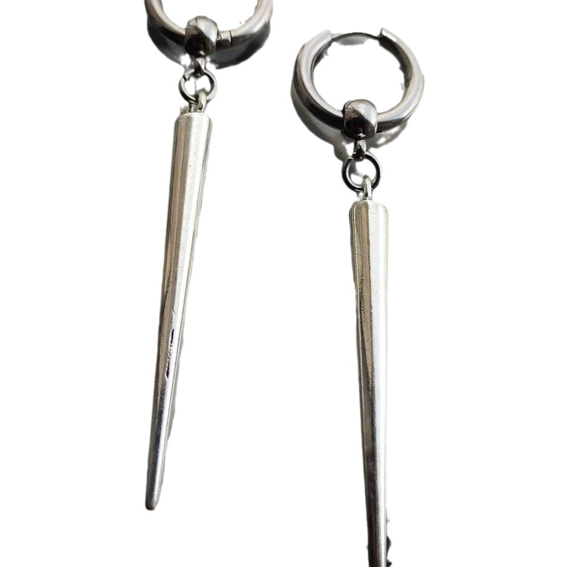 Women's Conical Pendant Earrings