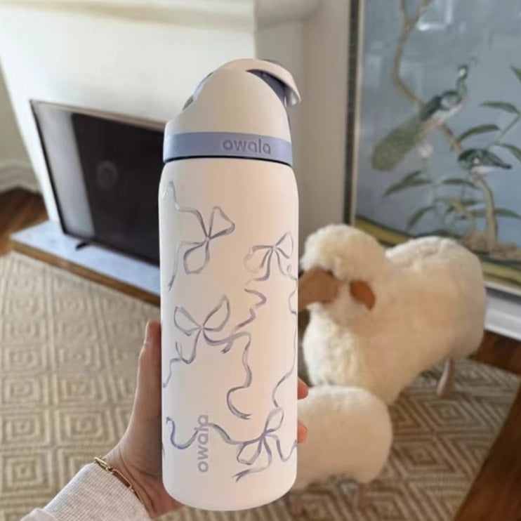 Owala Insulated Stainless Steel Water Bottle with Straw