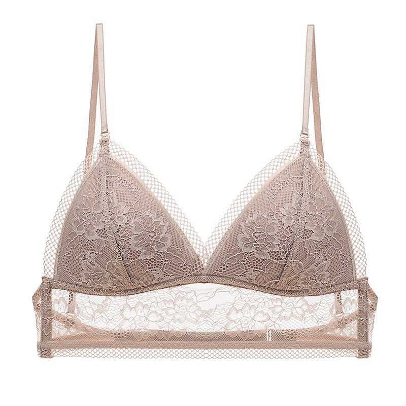French Lace Triangle Cup Bra