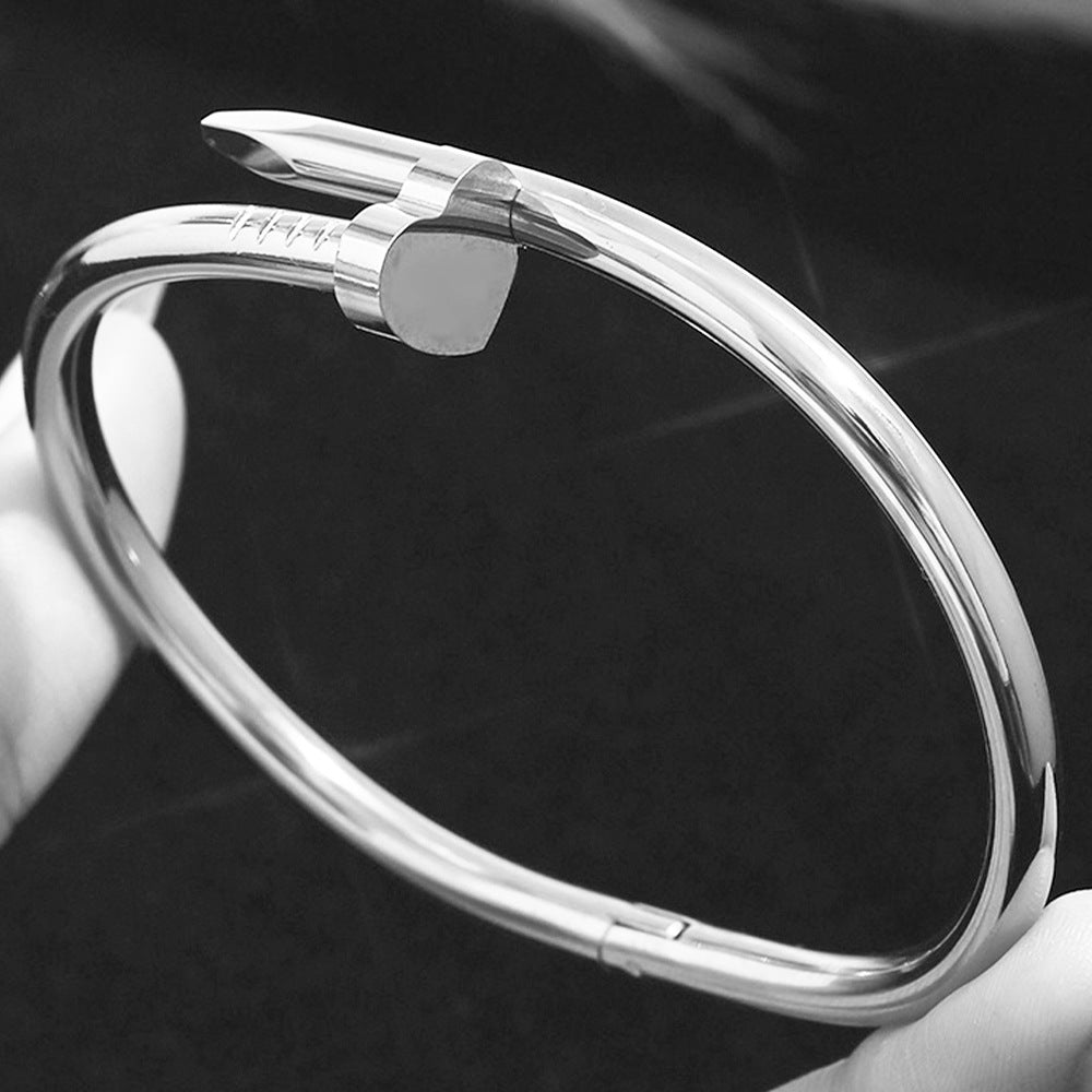 Fashion Stainless Steel Gold and Silver Bangles