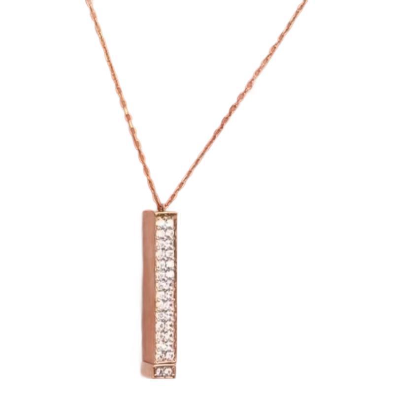 Double-Layer Diamond Necklace