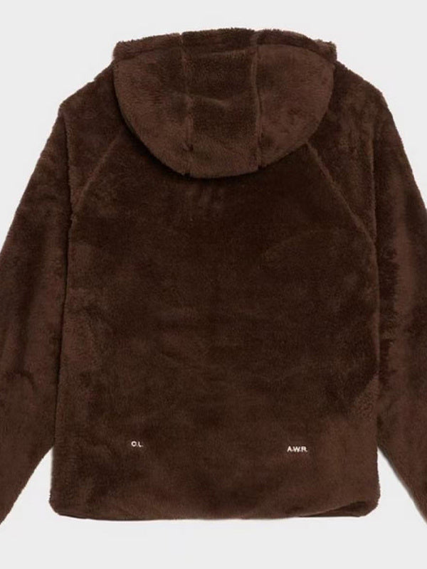 Hooded sweatshirt and sweatpants set