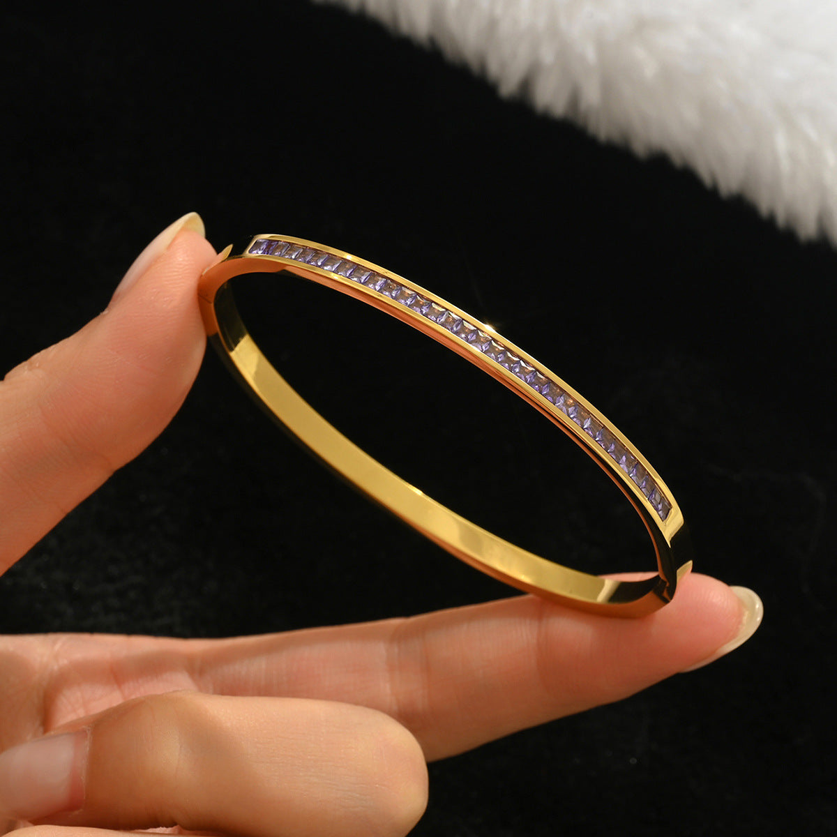 Fashion Stainless Steel Gold and Silver Bangles