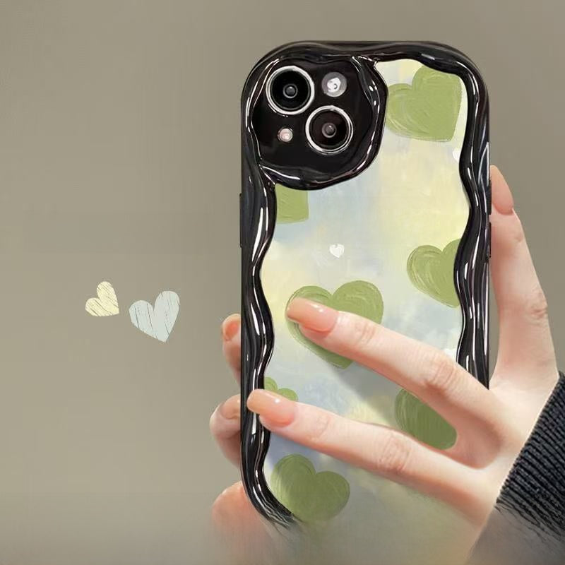 Silicone Love Chain Phone Case for iPhone Series