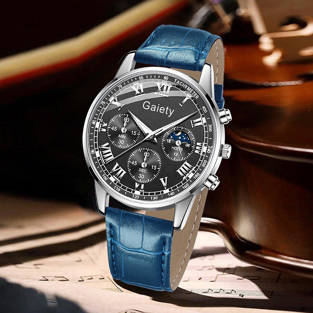 Fashion Quartz Watch for Men with Multiple Functions