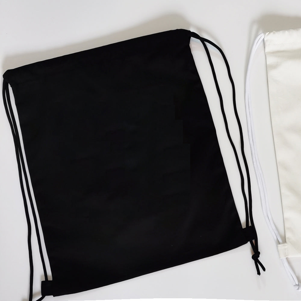 Sport canvas drawstring backpack