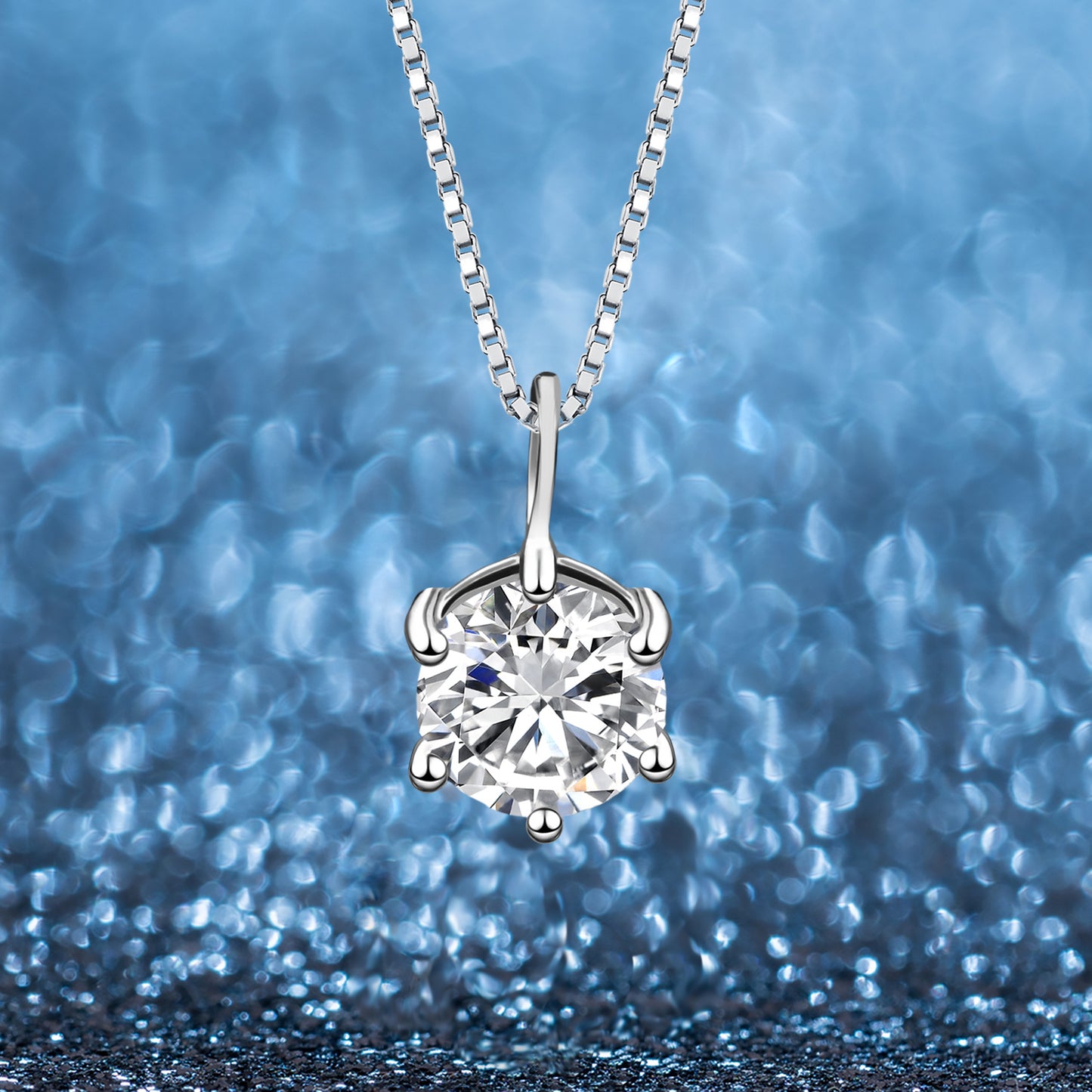 S925 Sterling Silver Moissanite Jewelry Set