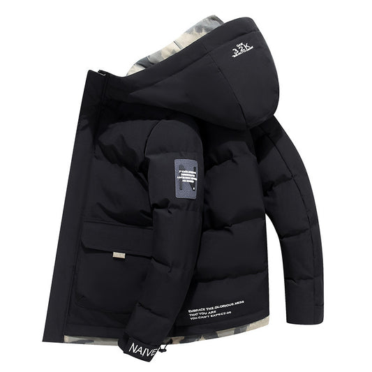 Men's Winter Hooded Padded Jacket