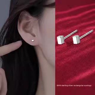 Sterling Silver Earrings for Women, Hypoallergenic Studs and Ear Sticks
