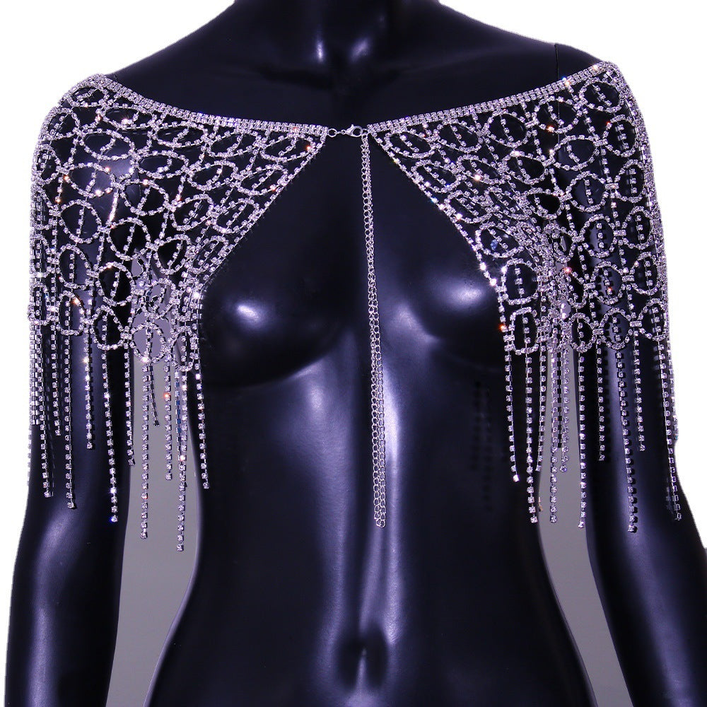 Sexy Rhinestone Body Chain