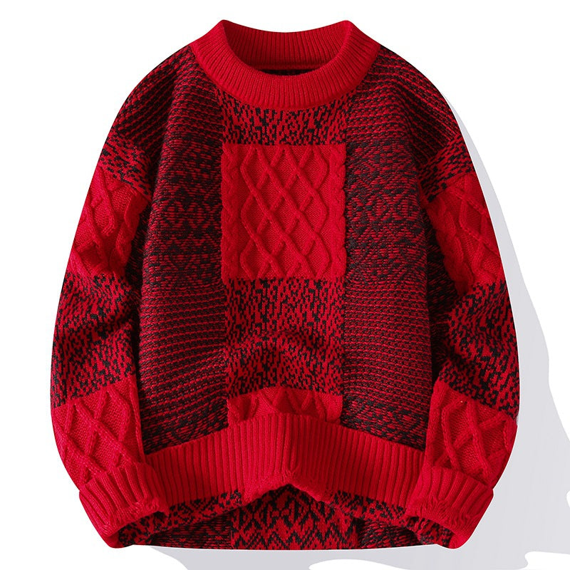mens knit sweater