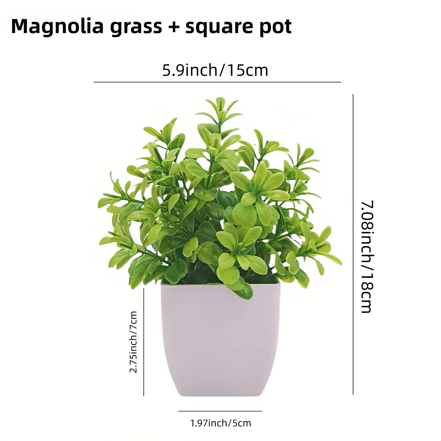 Simulation of small potted plants