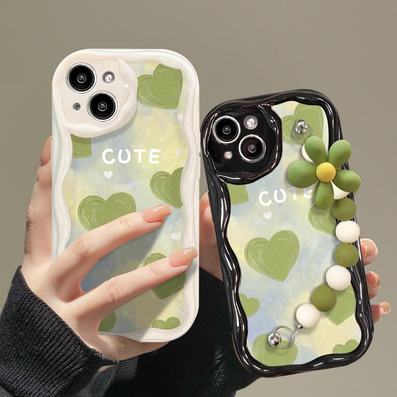 Silicone Love Chain Phone Case for iPhone Series