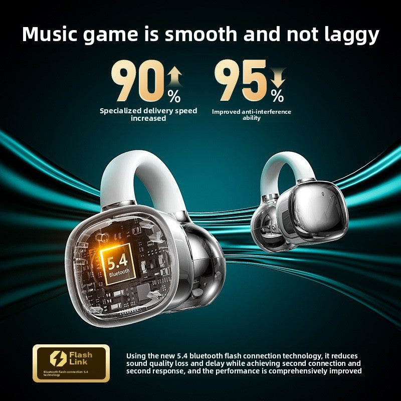 Wireless Bone Conduction Bluetooth Headphones