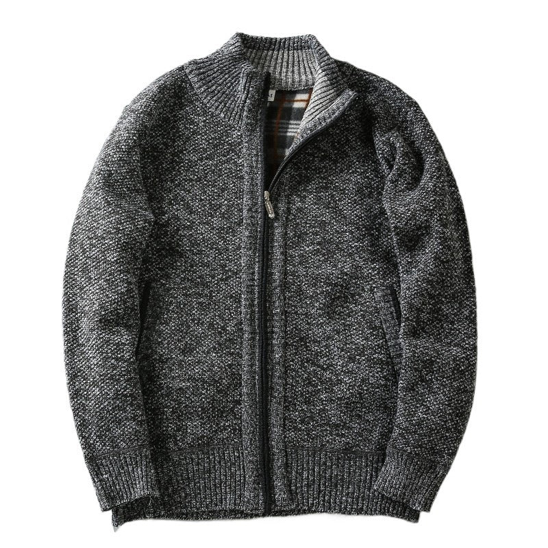 Men's versatile sweater jacket