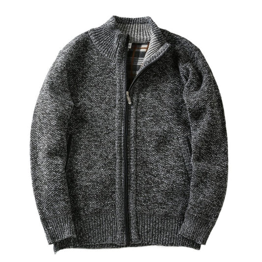 Men's versatile sweater jacket