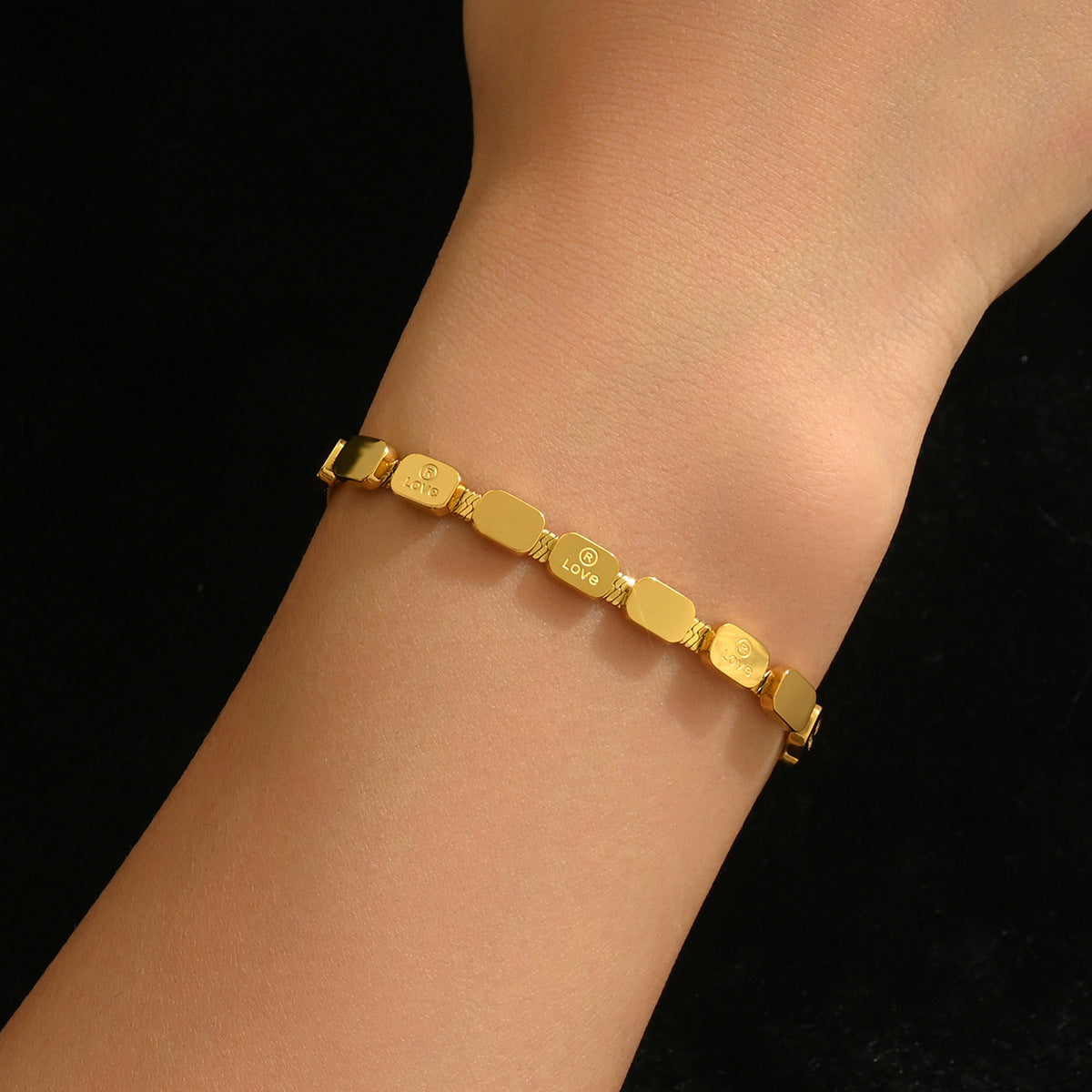 Fashion Stainless Steel Gold and Silver Bangles