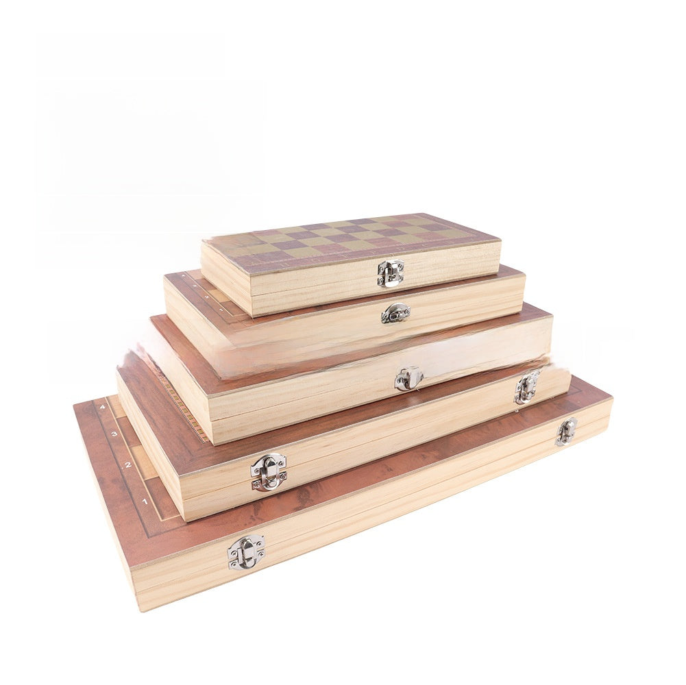 Foldable Wooden Chess Se