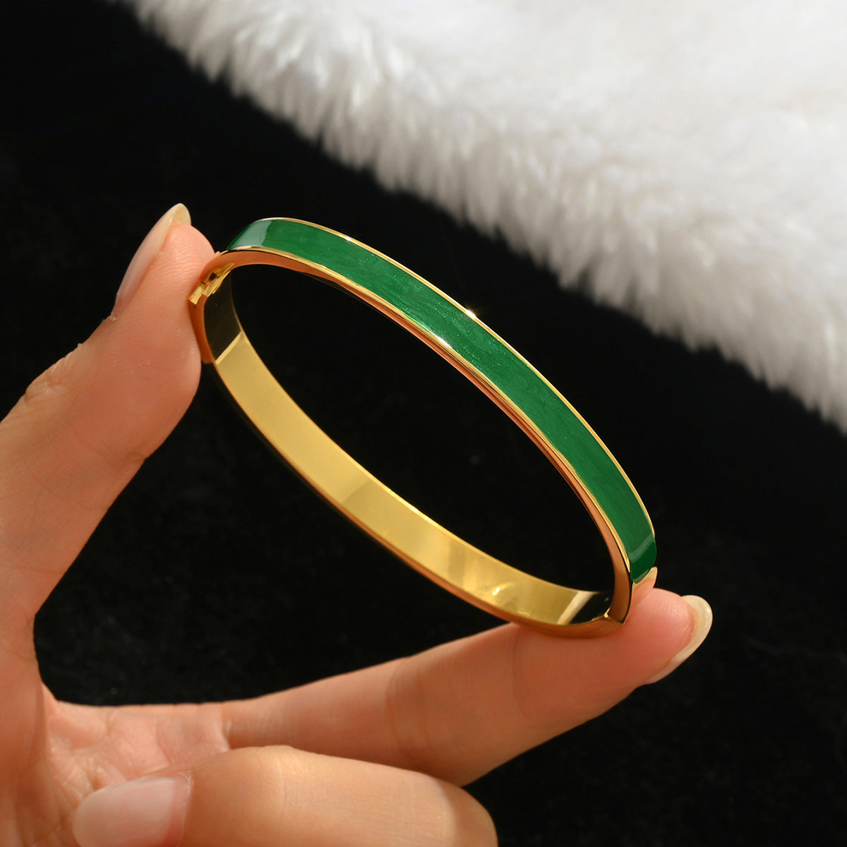Fashion Stainless Steel Gold and Silver Bangles