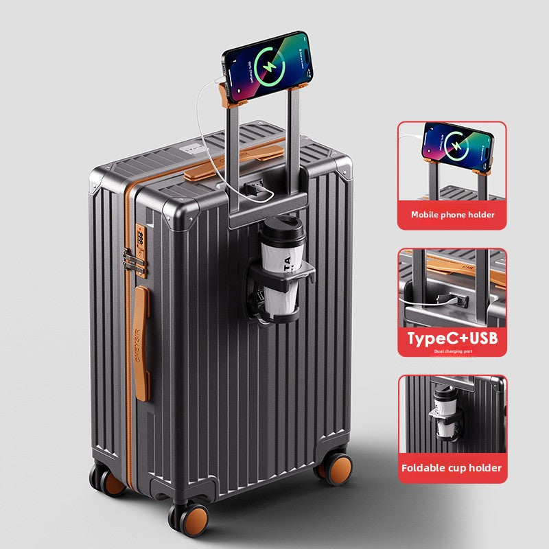 A multi-functional suitcase for both men and women