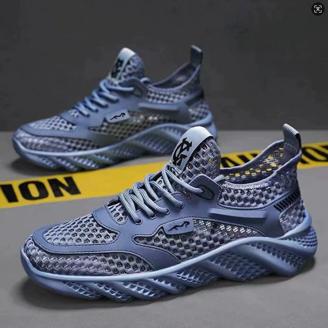 Large mesh breathable sports shoes